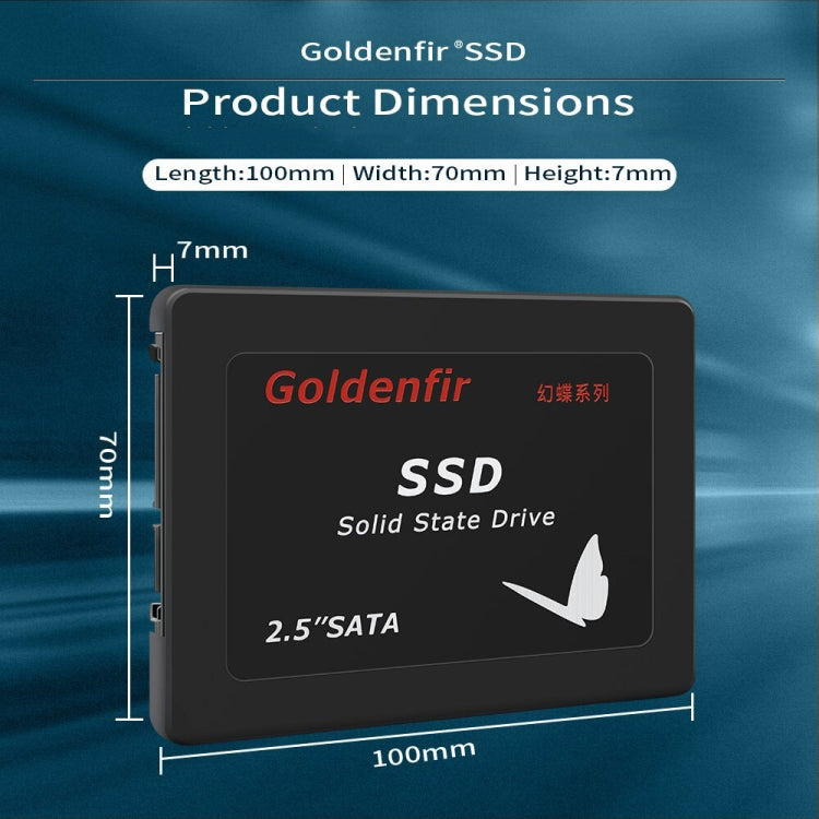 Goldenfir T650 Computer Solid State Drive, Flash Architecture: TLC, Capacity: 32GB - External Solid State Drives by Goldenfir | Online Shopping South Africa | PMC Jewellery | Buy Now Pay Later Mobicred