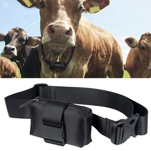 CL81 Bull And Sheep Positioner Cover Animal Tracking Anti-Lost GPS Positioning Collar(Black) - Other Bags by PMC Jewellery | Online Shopping South Africa | PMC Jewellery