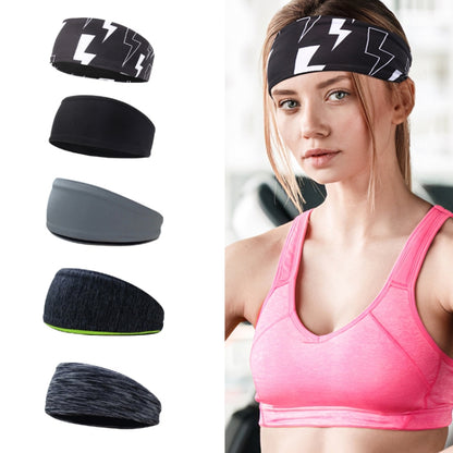 Sports Sweatband Fitness Antiperspirant Headband, Size: Striped Gray - Sweatband by PMC Jewellery | Online Shopping South Africa | PMC Jewellery