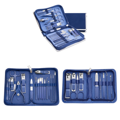 Stainless Steel Nail Clipper Nail Art Tool Set, Color: 18 PCS/Set (Blue) - Nail Clipper by PMC Jewellery | Online Shopping South Africa | PMC Jewellery | Buy Now Pay Later Mobicred