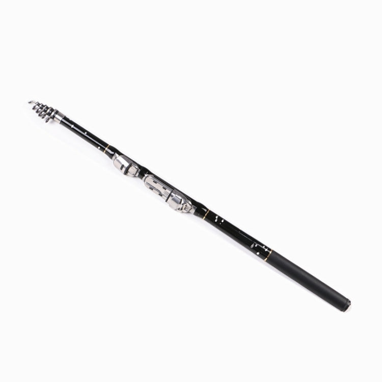 ZHANLANGWANG Carbon Throwing Pole Mini Short Rock Fishing Rod, Length: 3.6m(Black) - Fishing Rods & Accessories by PMC Jewellery | Online Shopping South Africa | PMC Jewellery