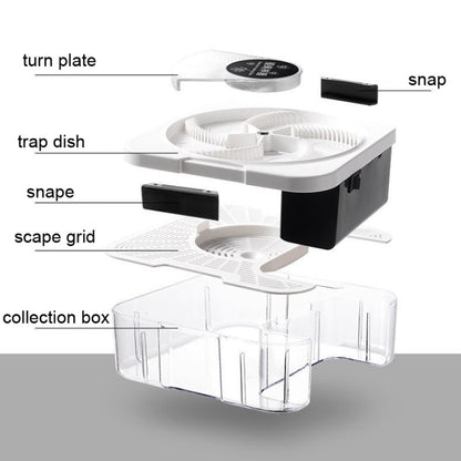 BYQ-001 Household Automatic Rotary Fly Trap Silent Fly Cage(USB Direct Plug) - Traps by PMC Jewellery | Online Shopping South Africa | PMC Jewellery | Buy Now Pay Later Mobicred