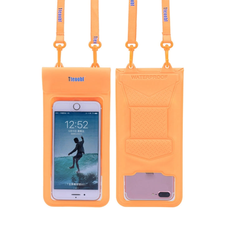 Tteoobl  30m Underwater Mobile Phone Waterproof Bag, Size: Small(Yellow) - Waterproof Bag by Tteoobl | Online Shopping South Africa | PMC Jewellery | Buy Now Pay Later Mobicred