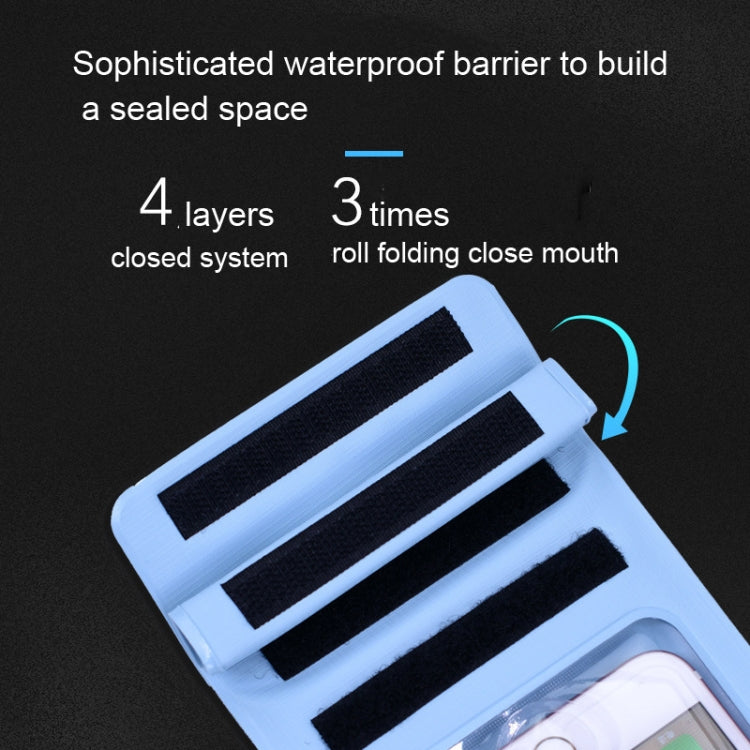 Tteoobl  30m Underwater Mobile Phone Waterproof Bag, Size: Small(Blue) - free shipping - PMC Jewellery - Order now!