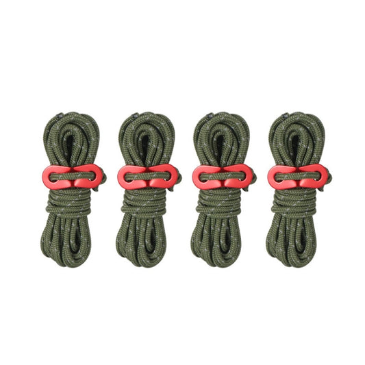 4 PCS / Set CLS Outdoor Camp Reflective Wind-Proof Camping Support Rod(Army Green) - Tents & Accessories by CLS | Online Shopping South Africa | PMC Jewellery | Buy Now Pay Later Mobicred