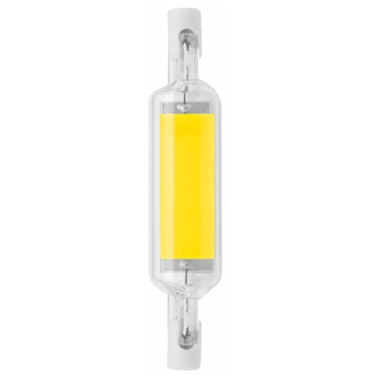 78MM 10W R7S LED COB Dimmer Glass Lamp Double-end Horizontal Plug-in Light(220v Cold White Light) - LED Blubs & Tubes by PMc TechLife | Online Shopping South Africa | PMc TechLife | Buy Now Pay Later Mobicred