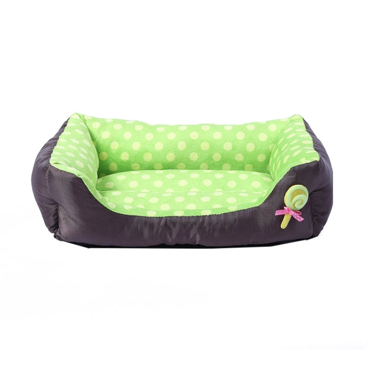Cartoon Pet Kennel Square Cushion For Small And Medium Pet, Specification: M(Green) - Beds by PMC TechLife | Online Shopping South Africa | PMC TechLife | Buy Now Pay Later Mobicred