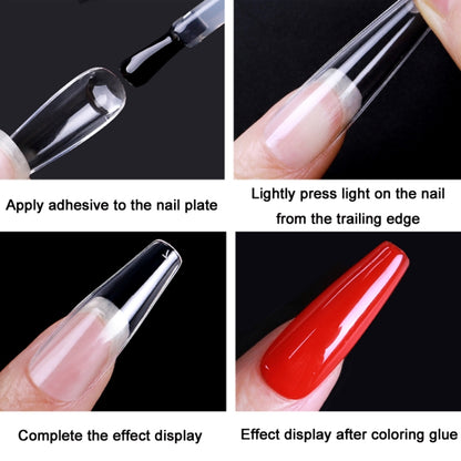 Scratch-free Ultra-thin Seamless Manicure Nail Plate, Shape: 14 Long Pointed Armor - Nail Stickers by PMC Jewellery | Online Shopping South Africa | PMC Jewellery | Buy Now Pay Later Mobicred