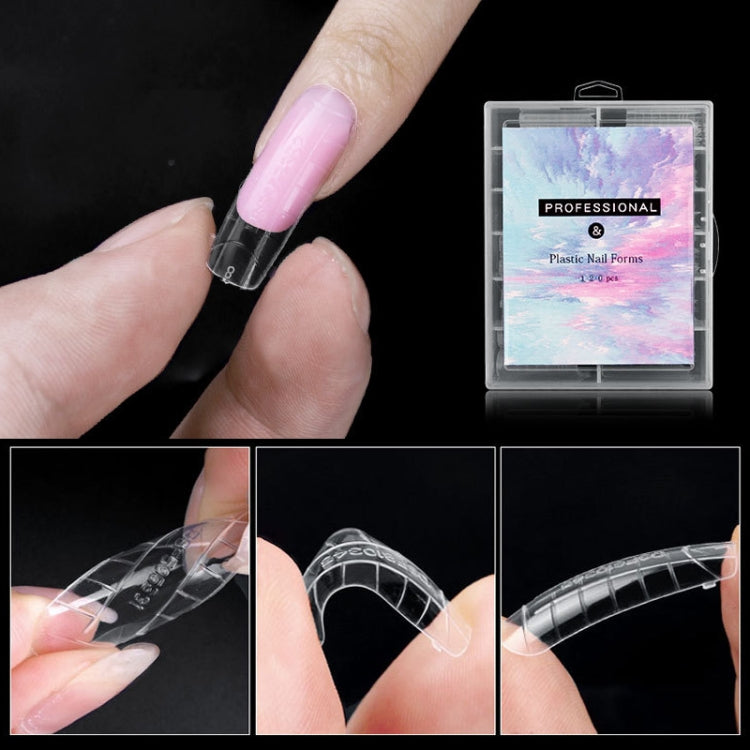 2 Boxes Nail Crystal Rapid Light Therapy Extension Nail Model, Shape: 120 PCS 07 - free shipping - PMC Jewellery - Order now!