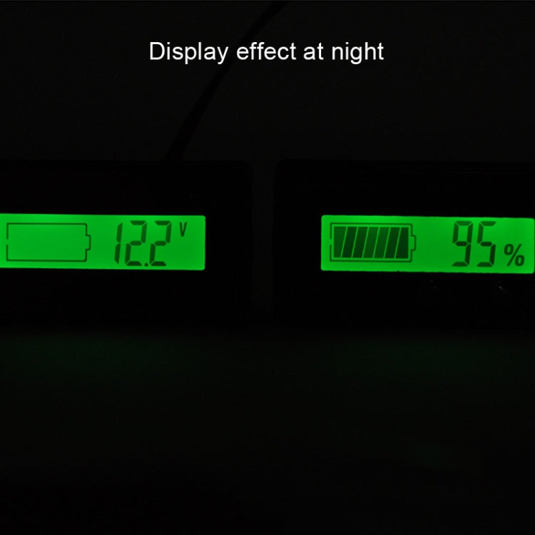 L6133 LCD Electric Motorcycle Power Display, Style: Button Front Blue Backlight - Electrical Instruments by PMC TechLife | Online Shopping South Africa | PMC TechLife | Buy Now Pay Later Mobicred