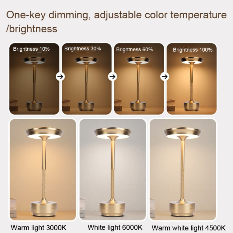 Rechargeable Desk Lamp Removable Desk Lamp Bar Atmosphere Night Light(Gold) -  by PMC TechLife | Online Shopping South Africa | PMC TechLife