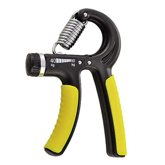 10-40kg Adjustable R-shaped Grip Finger Hand Training Gym(Black Yellow (Plastic Bag)) - Biceps Device by PMC Jewellery | Online Shopping South Africa | PMC Jewellery | Buy Now Pay Later Mobicred