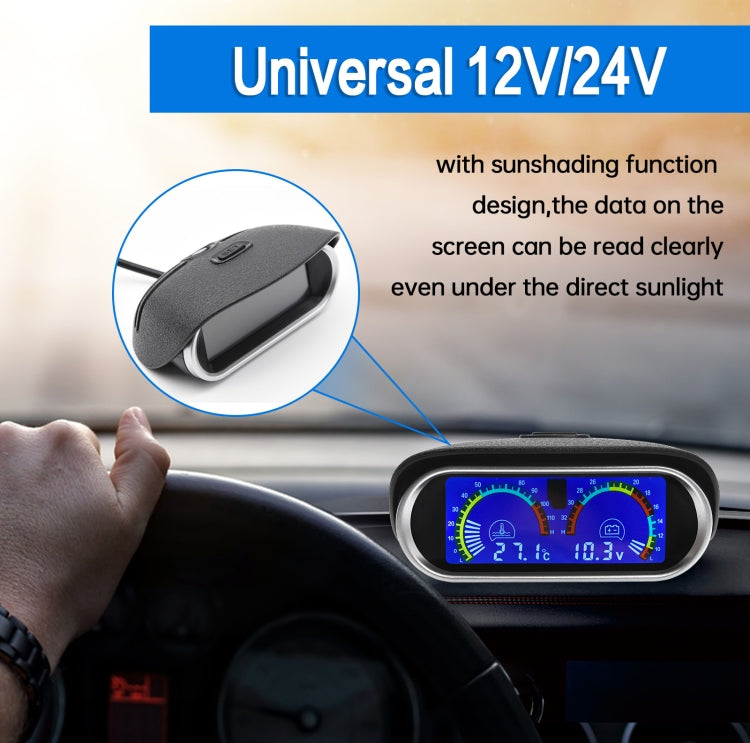 Agricultural Vehicle Car Modification Instrument, Style: Single Oil Meter (M18x1.5) - Clocks & Car Meters by PMC TechLife | Online Shopping South Africa | PMC TechLife | Buy Now Pay Later Mobicred