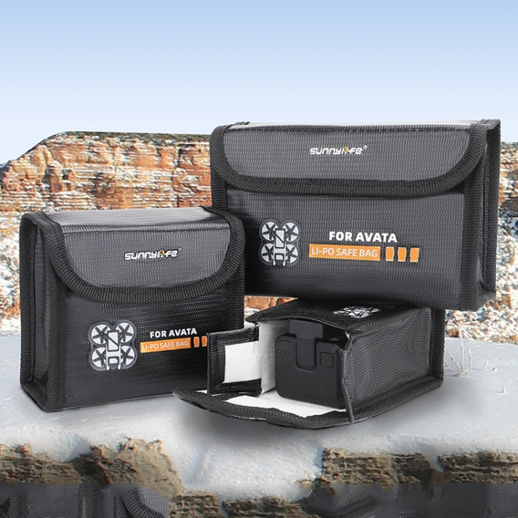 Sunnylife AT-DC477 Put 1 Battery Battery Explosion-proof Bag For DJI Avata -  by PMC Jewellery | Online Shopping South Africa | PMC Jewellery | Buy Now Pay Later Mobicred
