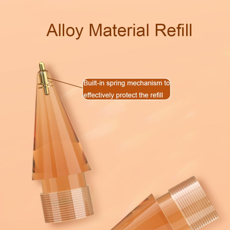 For Apple Pencil 1/2 2pcs Stylus Transparent Replacement Needle Nib, Spec: Extended (Gray) - Pencil Accessories by PMc TechLife | Online Shopping South Africa | PMc TechLife | Buy Now Pay Later Mobicred