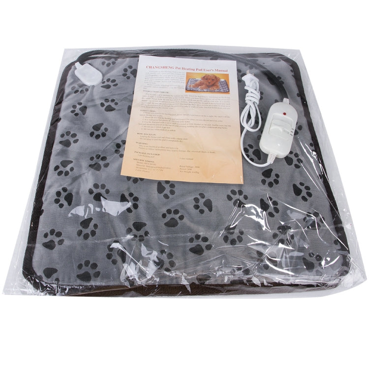 Waterproof Bite-proof Wear-resistant Adjustable Temperature Pet Electric Blanket, Specification: 45x45cm(AU Plug Flower) - Pads by PMC Jewellery | Online Shopping South Africa | PMC Jewellery