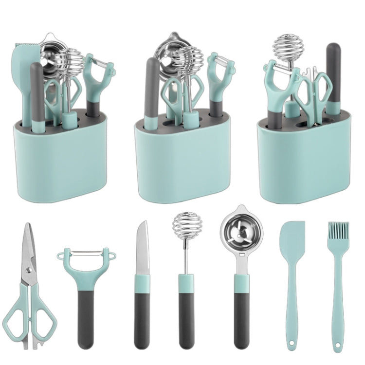 6 PCS / Set Stainless Steel Peeler Kitchen Gadgets Set With Storage Holder - Gadgets by PMC Jewellery | Online Shopping South Africa | PMC Jewellery | Buy Now Pay Later Mobicred