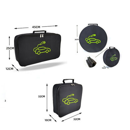 Car Charging Cable Storage Bag Carry Bag For Electric Vehicle Charger Plugs,Spec: Large Without Logo - EV Charger Accessories by PMC Jewellery | Online Shopping South Africa | PMC Jewellery