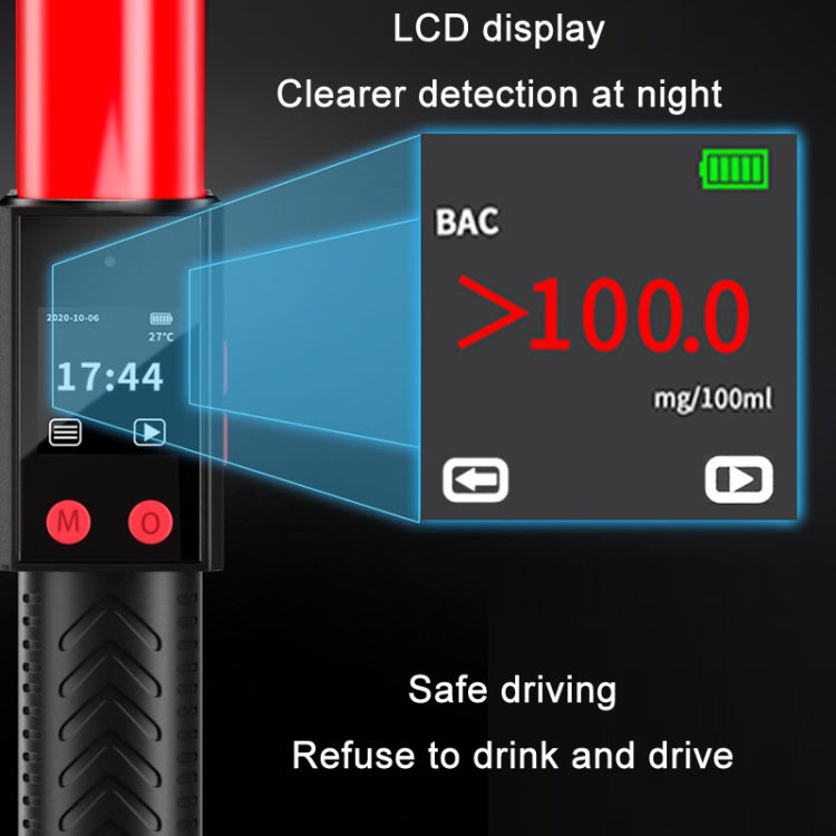 Blow Type High Precision Alcohol Detector Baton, Specification: Tarzan No. 9 - Breath Alcohol Tester by PMC TechLife | Online Shopping South Africa | PMC TechLife | Buy Now Pay Later Mobicred