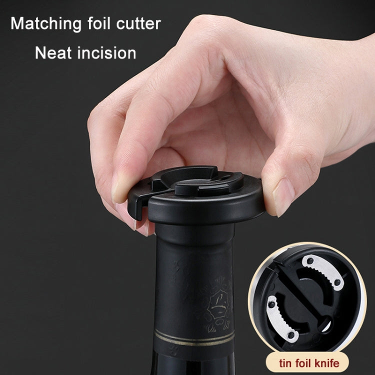 Kitchen Stainless Steel Wine Bottle Opener Household Tools(Black) - Openers by PMC Jewellery | Online Shopping South Africa | PMC Jewellery | Buy Now Pay Later Mobicred