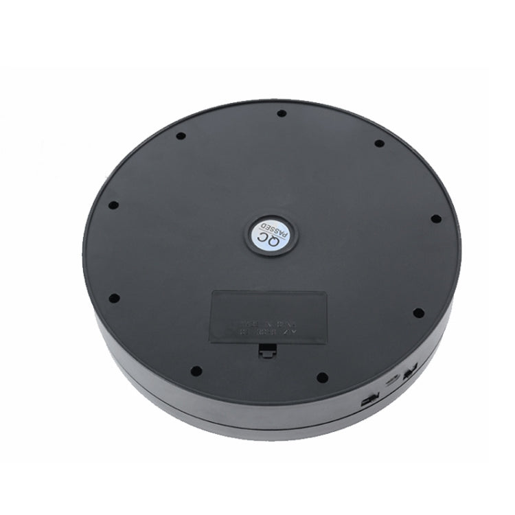 32cm Electric Turntable for Photography With Speed Direction Adjustment, Color: White Mirror -  by PMC TechLife | Online Shopping South Africa | PMC TechLife | Buy Now Pay Later Mobicred