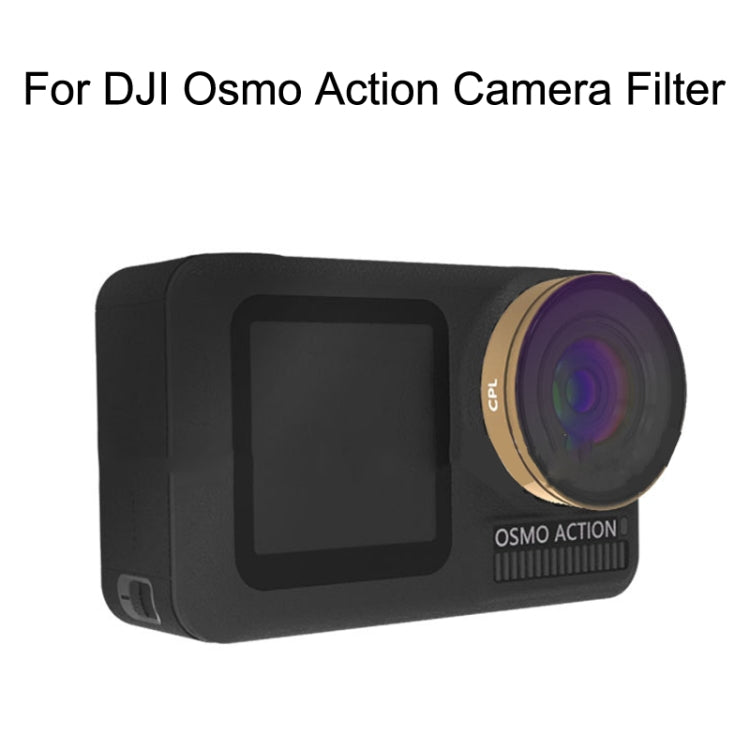 JSR For DJI Osmo Action Motion Camera Filter, Style: LG-ND16/PL - Lens Filter by JSR | Online Shopping South Africa | PMC TechLife | Buy Now Pay Later Mobicred
