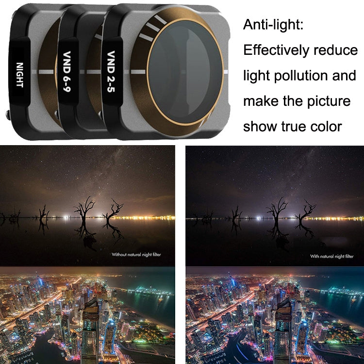 JSR For DJI Mavic Air 2 Motion Camera Filter, Style: STAR - Mavic Lens Filter by JSR | Online Shopping South Africa | PMC Jewellery | Buy Now Pay Later Mobicred