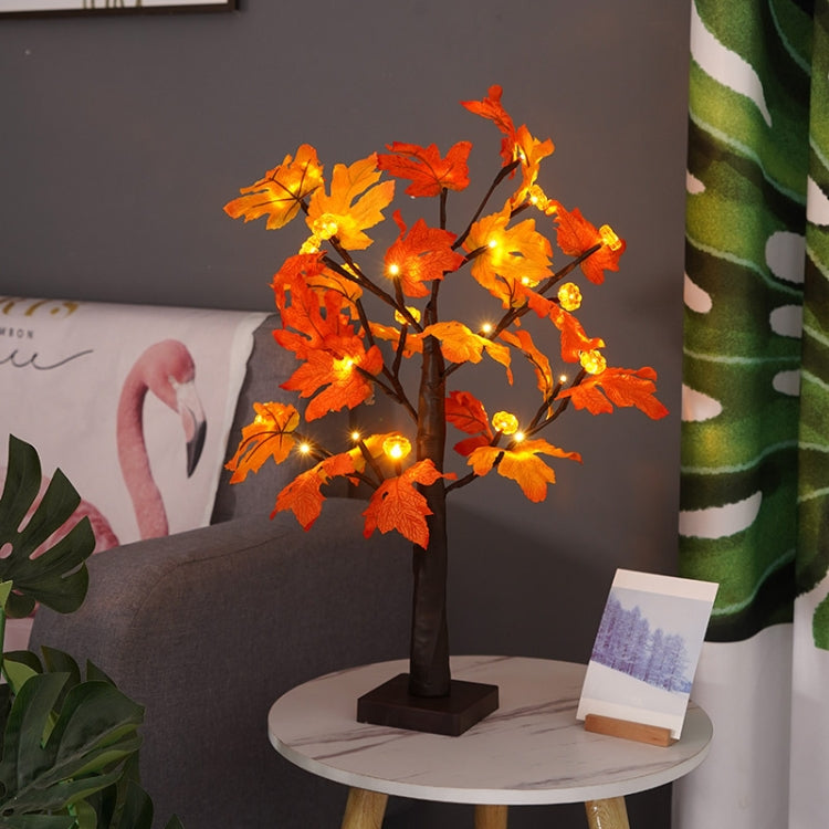SJ-SD007 Christmas Halloween LED Maple Pumpkin Decoration Light, Style: Detachable Base+Timing - Christmas Decoration Lamps by PMc TechLife | Online Shopping South Africa | PMc TechLife | Buy Now Pay Later Mobicred