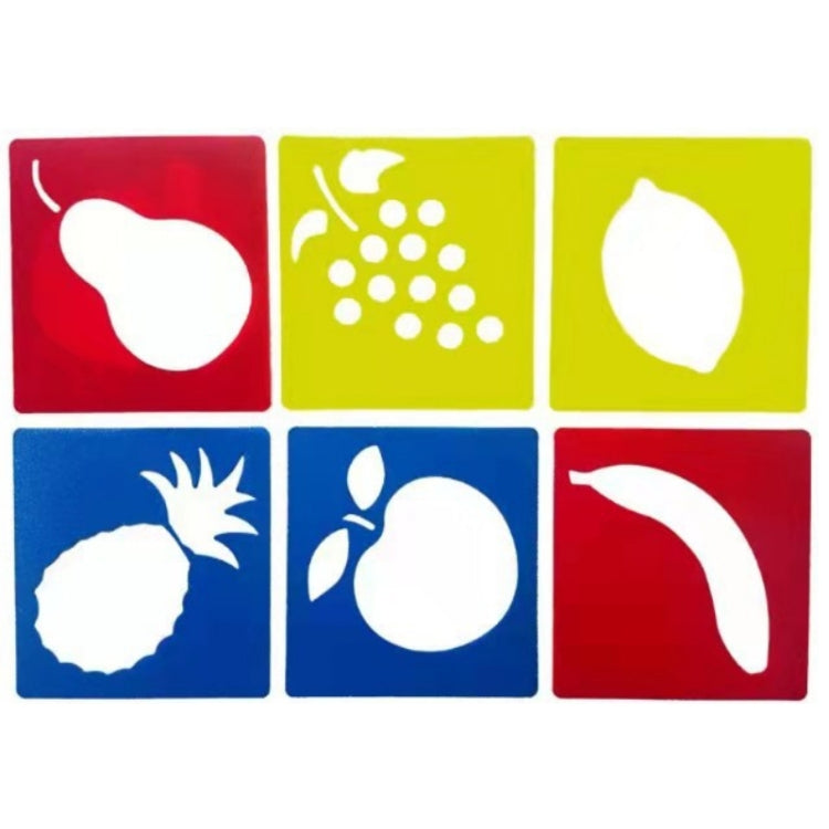 Children DIY Drawing Stencil Colorful Hollow Copy Board(H-13) - Art Supplies by PMC TechLife | Online Shopping South Africa | PMC TechLife | Buy Now Pay Later Mobicred
