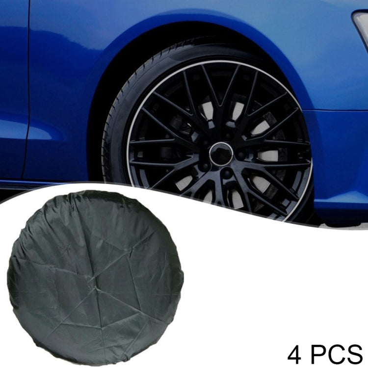 4PCS/Set S Waterproof and Dustproof Car Spare Tire Cover Tire Protector - Window Foils & Solar Protection by PMC Jewellery | Online Shopping South Africa | PMC Jewellery | Buy Now Pay Later Mobicred