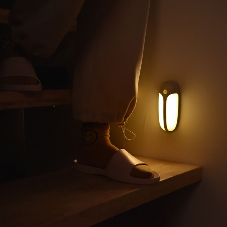 USB Rechargeable Firefly Smart Body Sensor LED Light(Natural Light) - Sensor LED Lights by PMC TechLife | Online Shopping South Africa | PMC TechLife | Buy Now Pay Later Mobicred