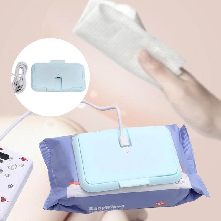 Home Car Portable USB Wet Towel Heater(Light Blue) - Storage Bags by PMC TechLife | Online Shopping South Africa | PMC TechLife | Buy Now Pay Later Mobicred