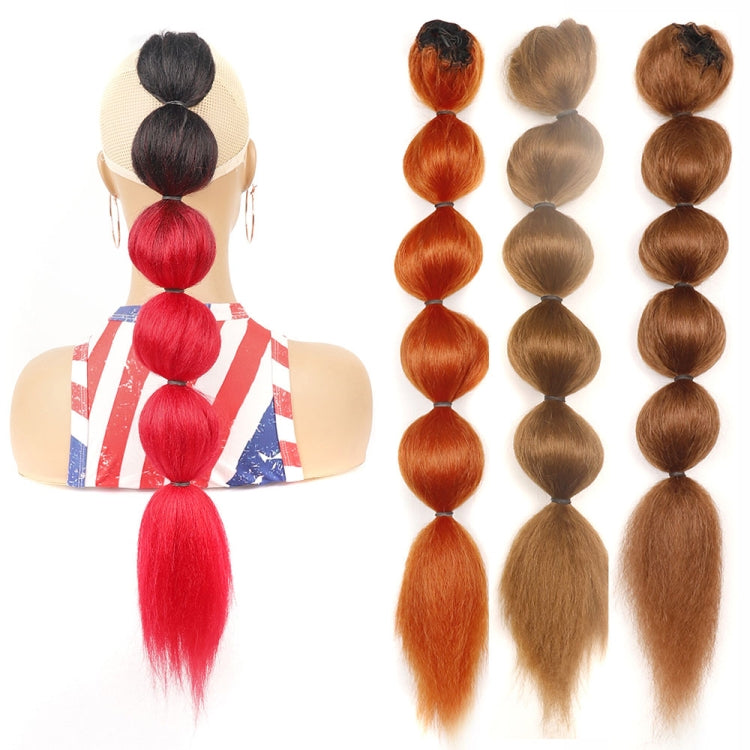 DLMW01 Bubble Shape Shaggy Wig Ponytail Drawstring Long Ponytail Wigs, Spec: 2 - free shipping - PMC TechLife - Order now!