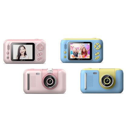 2.4 Inch Children HD Reversible Photo SLR Camera, Color: Pink + 8G Memory Card + Card Reader - Children Cameras by PMC Jewellery | Online Shopping South Africa | PMC Jewellery | Buy Now Pay Later Mobicred