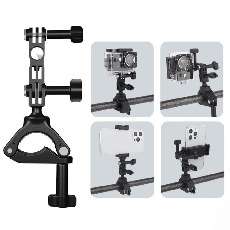 Bike Cycling Bracket Mount for Cell Phone & Sports Camera,Spec: Camera Set - Holders by PMC Jewellery | Online Shopping South Africa | PMC Jewellery | Buy Now Pay Later Mobicred