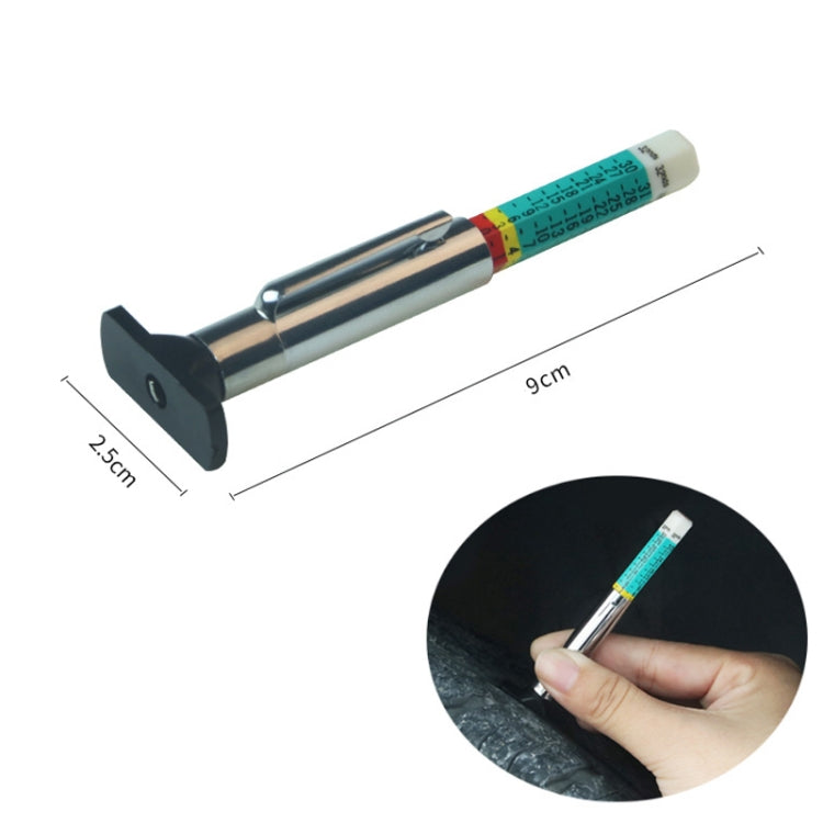 0-25mm Car Tyre Tread Depth Gauge, Color: Monochrome - Other Tools by PMC TechLife | Online Shopping South Africa | PMC TechLife | Buy Now Pay Later Mobicred