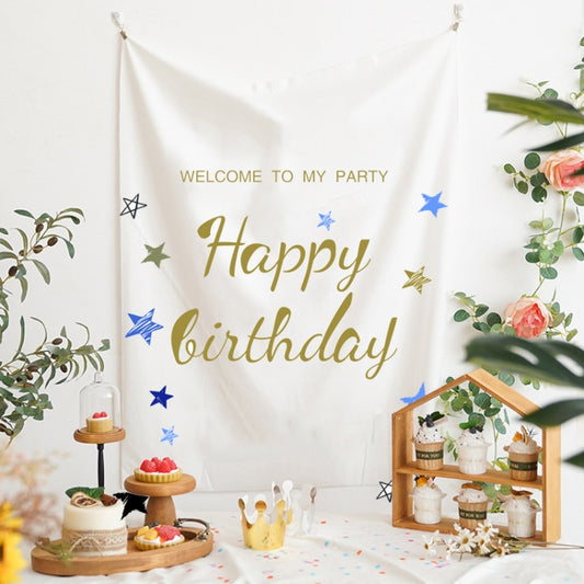 GT282 Birthday Background Cloth Party Scene Arranges Children Photos, Size: 150x200cm Velvet Cloth(17) - Birthday Party by PMC Jewellery | Online Shopping South Africa | PMC Jewellery | Buy Now Pay Later Mobicred