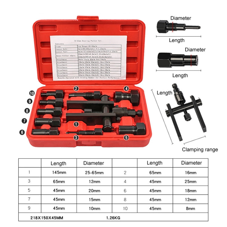 Two Claw Motorcycle Bearing Removal Tool - Motorcycle Maintenance Tools by PMC TechLife | Online Shopping South Africa | PMC TechLife | Buy Now Pay Later Mobicred