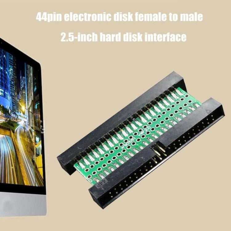 44 Pin Male To Male IDE Electronic Disk 2.5 Inch Adapter(5.2x2.7x0.5cm) - Add-on Cards by PMC Jewellery | Online Shopping South Africa | PMC Jewellery