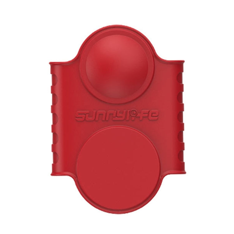 For Insta360 One X2 Sunnylife ST-Q9420 Silicone Protective Case Red Lens Screen Case - Case & Bags by Sunnylife | Online Shopping South Africa | PMC Jewellery | Buy Now Pay Later Mobicred