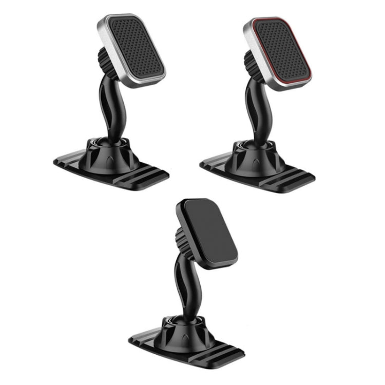 Car Center Console Paste Magnetic Mobile Phone Holder(Black) - Car Holders by PMC TechLife | Online Shopping South Africa | PMC TechLife | Buy Now Pay Later Mobicred