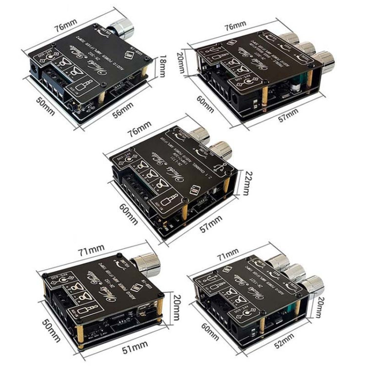 ZK-302T Mini Bluetooth 5.1 Receiving Audio Module With Power Amplifier Digital D Stereo Dual Channel - free shipping - PMC Jewellery - Order now!