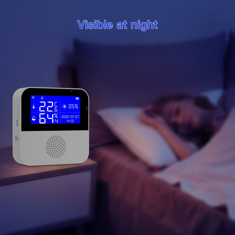 Tuya WIFI Temperature And Humidity Sensor With 2.9inch LCD Display,Spec: Only Sensor - Smart Switch by PMC TechLife | Online Shopping South Africa | PMC TechLife | Buy Now Pay Later Mobicred