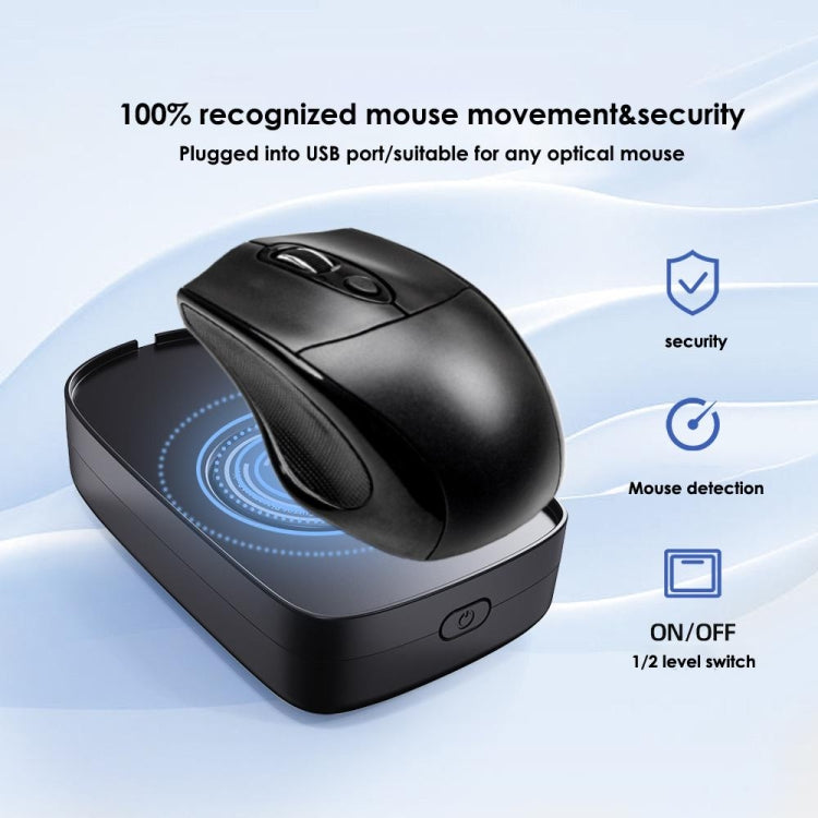 H26 Automatic Movement Virtual Mouse To Prevent Computer Lock Screen(Black) - Wired Mice by PMC TechLife | Online Shopping South Africa | PMC TechLife