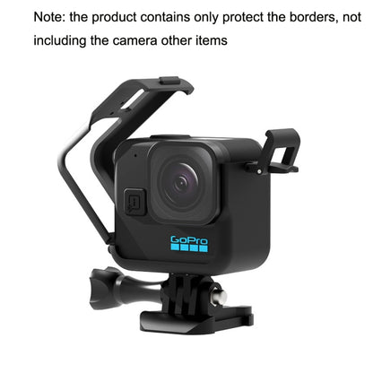 For GoPro Hero 11 Black Mini G11M-BHK-ADJ Protection Border / Rabbit Cage Sports Camera Accessories(Black) - Protective Frame by PMC Jewellery | Online Shopping South Africa | PMC Jewellery | Buy Now Pay Later Mobicred