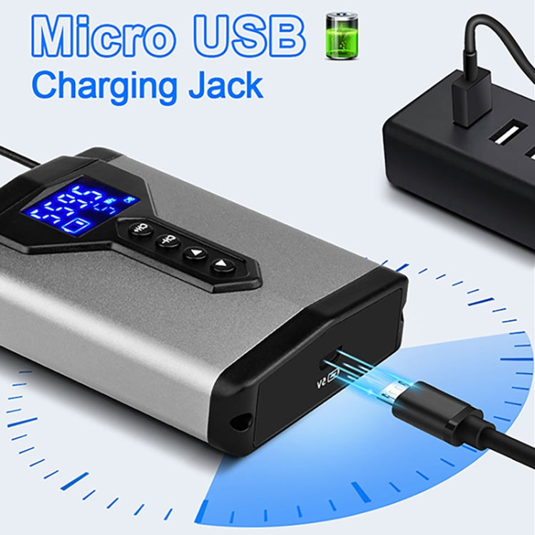 Q6 1 Drag 2 Wireless Lavalier With Stand USB Computer Recording Microphone Live Phone SLR Lavalier Microphone - Microphone by PMC TechLife | Online Shopping South Africa | PMC TechLife | Buy Now Pay Later Mobicred