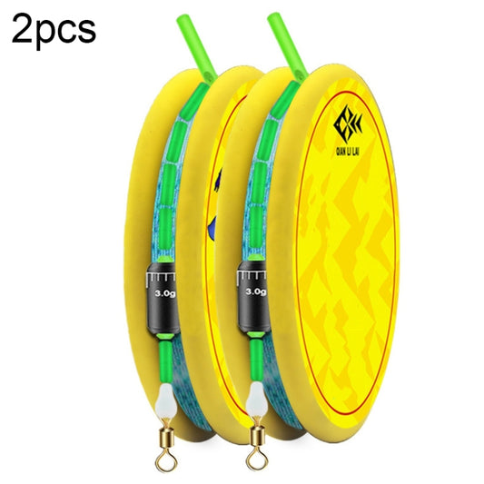 2pcs Outdoor Fishing Anti-tangle Spotted Invisible Line Set with Scale, Size: 4.5m(1.2) - Fishing Lines & Ropes by PMC Jewellery | Online Shopping South Africa | PMC Jewellery | Buy Now Pay Later Mobicred