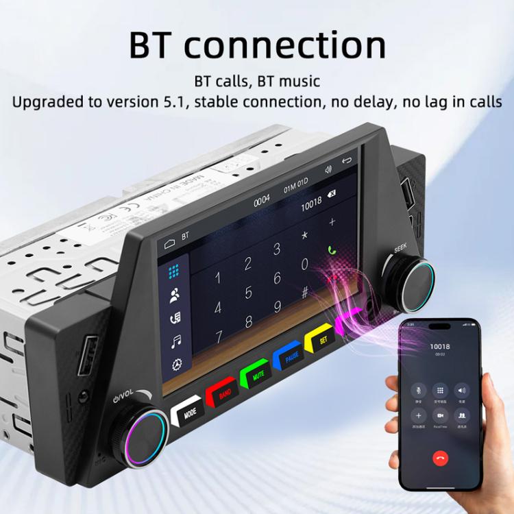 4.7 inch AUTO/CarPlay Navigation Bluetooth FM Radio Car MP5(161C) - Car MP3 & MP4 & MP5 by PMc TechLife | Online Shopping South Africa | PMc TechLife | Buy Now Pay Later Mobicred