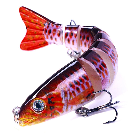 HENGJIA JM064 Multi-section Fish Minnow Bionic Fake Lures Sea Fishing Sinking Lures, Size: 12.8cm 18g(1) - Fishing Lures by HENGJIA | Online Shopping South Africa | PMC Jewellery | Buy Now Pay Later Mobicred