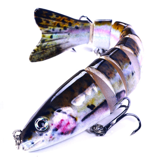 HENGJIA JM064 Multi-section Fish Minnow Bionic Fake Lures Sea Fishing Sinking Lures, Size: 12.8cm 18g(5) - Fishing Lures by HENGJIA | Online Shopping South Africa | PMC Jewellery | Buy Now Pay Later Mobicred